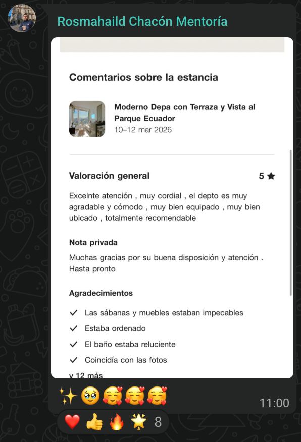 Resultado de alumno de Academia SuperHost