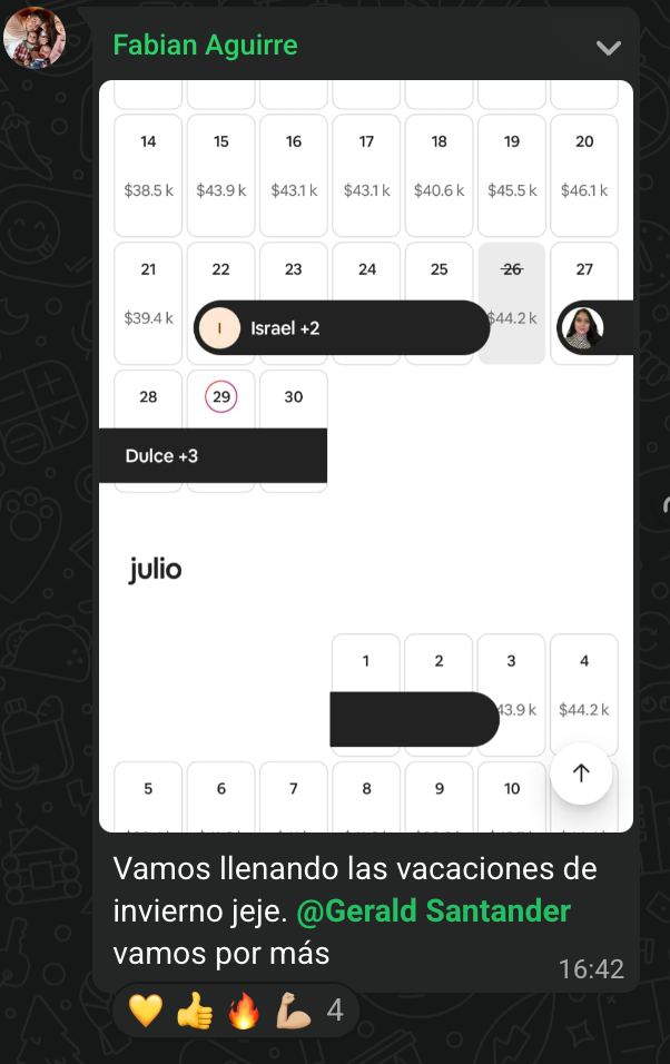 Resultado de alumno de Academia SuperHost
